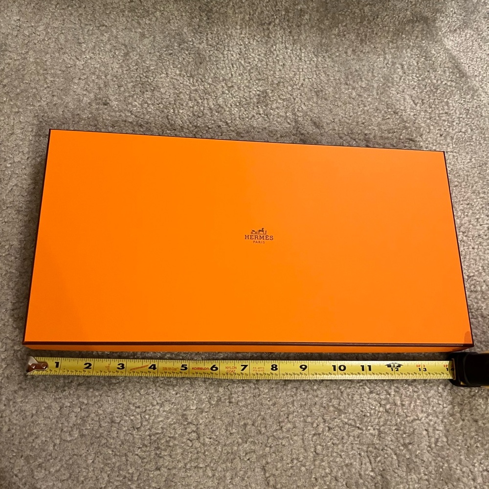 Hermes Orange and shipping boxes